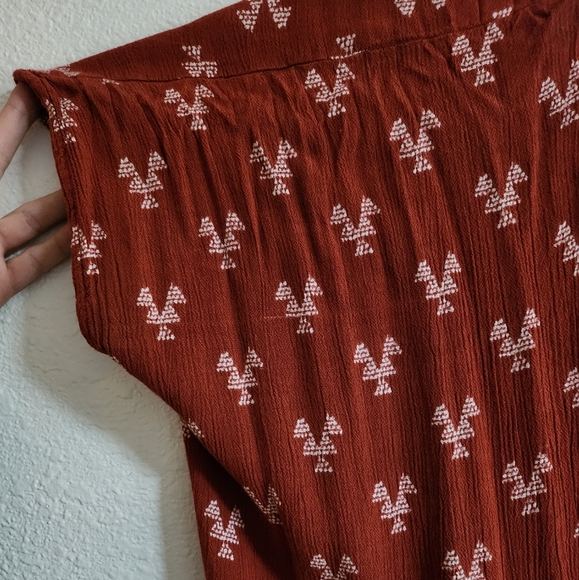 Red short sleeve cardigan - Picture 4 of 4